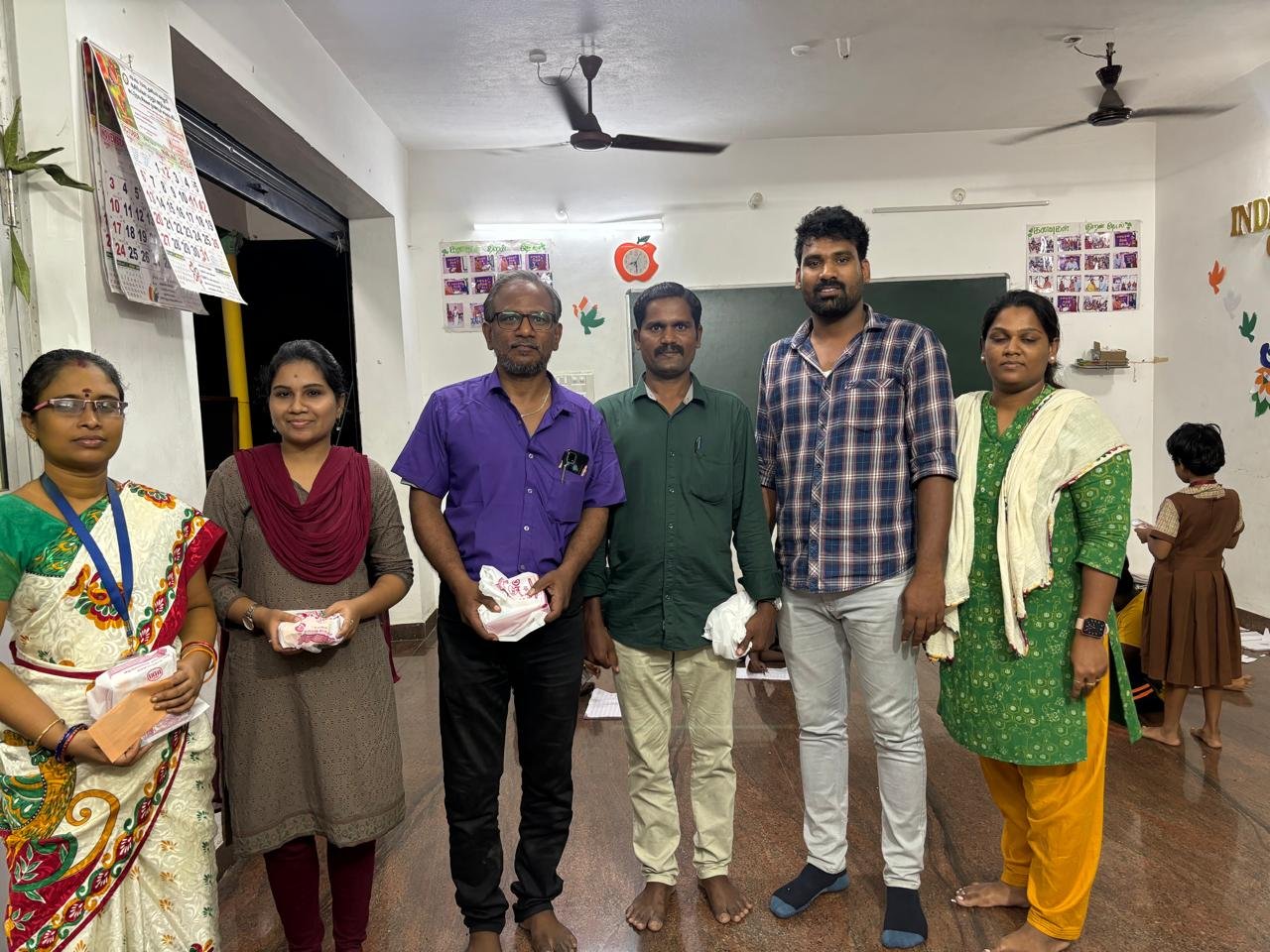Our Staff Receiving Diwali Bonus
